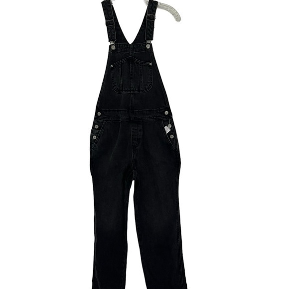 Old Navy Pants - Old Navy Black Denim Overalls